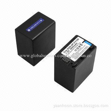 Camera Battery for Sony FV100, Replacement for HDRCX150E/CX170/CX370
